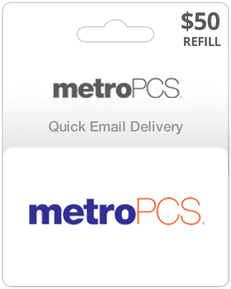 $50 Metro PCS Prepaid