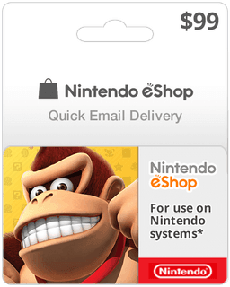 $99 Nintendo eShop (Email Delivery)